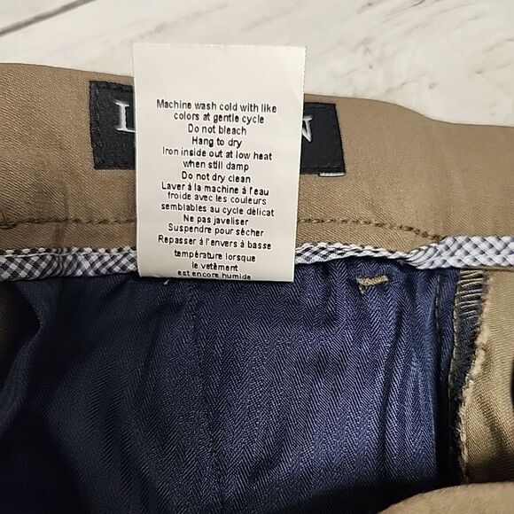 Lauren Ralph Lauren Black Label Khaki Capri Pants Flat Front Stretch Sz 20R/W30 - Picture 7 of 12